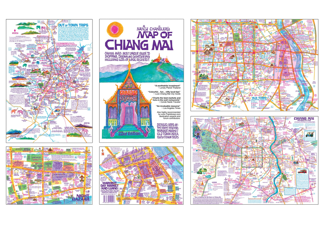 Chiang Mai Districts Map